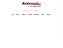 Tablet Screenshot of davidsonwalker.com